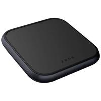 ZENS Aluminium Series Single Wireless Charger ZESC14B/00 Inductie lader Uitgangen Qi-standaard, USB-A Zwart