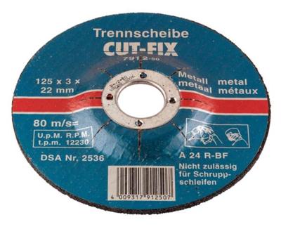CUT-FIX Doorslijpschijven metaal 230x3x22 mm - Kwb