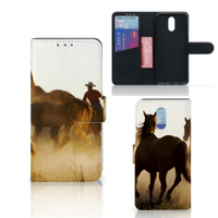 Nokia 2.3 Telefoonhoesje met Pasjes Design Cowboy - thumbnail