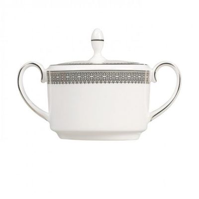 WEDGWOOD - Vera Wang Lace Platinum - Suikerpot M/D