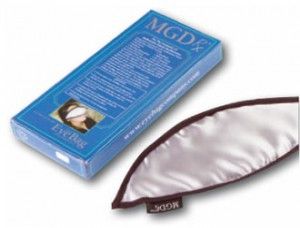 Oogmasker EyeDoctor zilver/zwart
