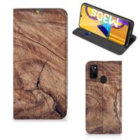 Samsung Galaxy M30s | M21 Book | Wallet Case | Tree Trunk
