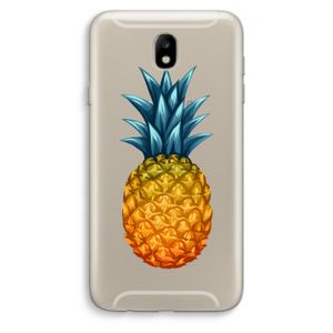 Grote ananas: Samsung Galaxy J7 (2017) Transparant Hoesje