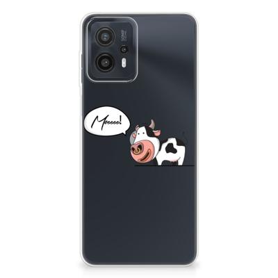 Motorola Moto G23 | G13 Telefoonhoesje met Naam Cow Motorola Moto G23 | G13 Telefoonhoesje met Naam Cow
