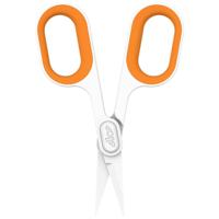 Slice 10546 Universele schaar Linkshandig, Rechtshandig 132 mm Oranje, Wit