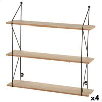 Kapstok Max Home Ijzer Hout MDF (4 Stuks)