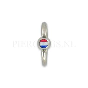 BCR 1.6 mm logo Nederlandse vlag rechtop