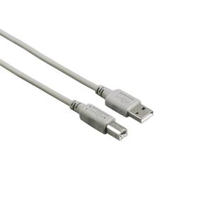 Hama USB 2.0 verbindingskabel type A/B 3,0 meter per 10 stuks Kabel