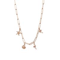 iXXXi Ketting Necklace with Charms Rosé 50 cm