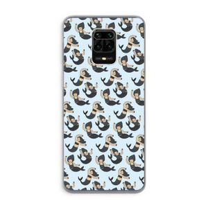 Zeemeermin: Xiaomi Redmi Note 9 Pro Transparant Hoesje
