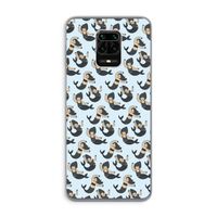 Zeemeermin: Xiaomi Redmi Note 9 Pro Transparant Hoesje