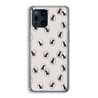Miauw: Oppo Find X3 Pro Transparant Hoesje