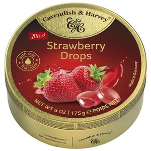 Cavendish & Harvey Cavendish & Harvey - Strawberry Drops 175 Gram