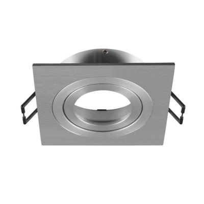 SLV InbouwringNew Tria 75 vierkant aluminium - zonder fitting - 1007350