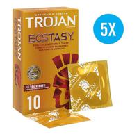 Trojan Ecstasy Ultra Ribbel Condooms