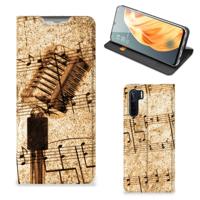 OPPO Reno3 | A91 Stand Case Bladmuziek