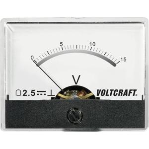 VOLTCRAFT AM-60X46/15V/DC AM-60X46/15V/DC Inbouwmeter AM-60X46/15 V/DC 15 V Draaispoel