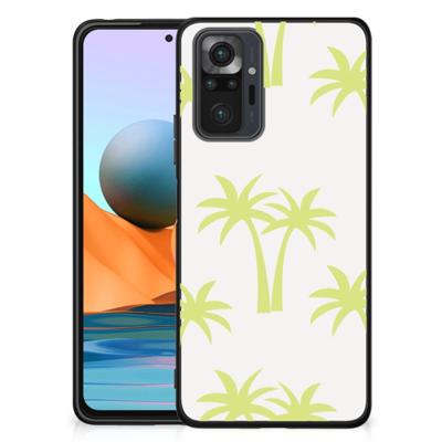 Xiaomi Redmi Note 10 Pro Bloemen Hoesje Palmtrees