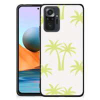 Xiaomi Redmi Note 10 Pro Bloemen Hoesje Palmtrees