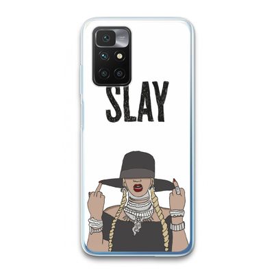Slay All Day: Xiaomi Redmi 10 Transparant Hoesje