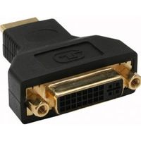 InLine 17670P tussenstuk voor kabels HDMI DVI-D Zwart - thumbnail