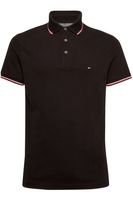 Tommy Hilfiger Slim Fit Polo shirt Korte mouw zwart