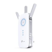 TP-Link RE550 netwerkextender Netwerkzender Wit 10, 100, 1000 Mbit/s - thumbnail