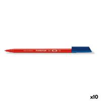 Markeerstiften Staedtler Noris Club Rood (10 Stuks)