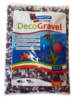 Superfish Deco Grind Mix 1kg voor Aquarium, Veilig in Zoet- & Zoutwater, Wit/Zwart/Grijs - thumbnail