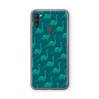 Diplodocus: Samsung Galaxy A11 Transparant Hoesje