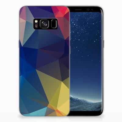 Samsung Galaxy S8 | TPU Hoesje | Polygon Dark
