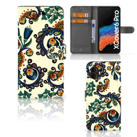 Wallet Case Samsung Galaxy Xcover 6 Pro Barok Flower