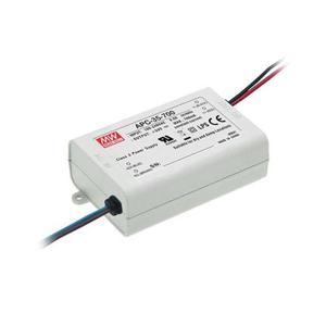 Mean Well APC-35-700 LED-driver Constante stroomsterkte 35 W 0.7 A 15 - 50 V/DC Niet dimbaar, Overbelastingsbescherming 1 stuk(s)