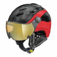 CP Camurai Carbon zwart-rood skihelm - meekleurend vizier - kies uit 4 soorten ! CP Camurai Carbon zwart-rood skihelm - meekleurend vizier - kies uit 4 soorten !