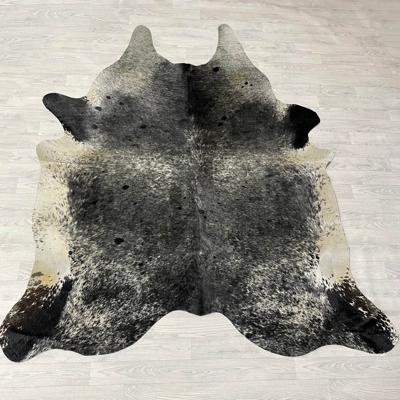 Koeienhuid zwart wit creme SP 235x220cm M/L