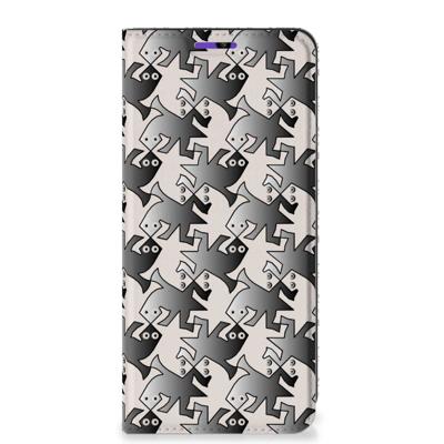 Samsung Galaxy A22 4G | M22 | Hoesje maken | Salamander Grey Samsung Galaxy A22 4G | M22 | Hoesje maken | Salamander Grey