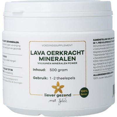 Liever Gezond lava oerkracht mineralen