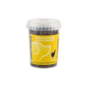 Euro Premium hondensnacks met kip 4 verpakkingen