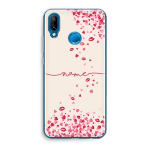 Hartjes en kusjes: Huawei P20 Lite Transparant Hoesje