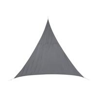 Hesperide Schaduwdoek Curacao - driehoekig - grijs - 2 x 2 meter - polyester - Zonnescherm