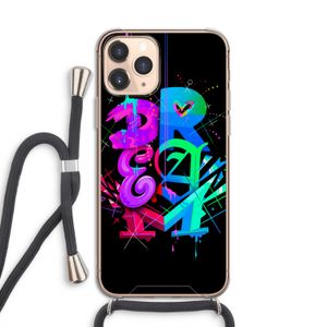 Dream: iPhone 11 Pro Transparant Hoesje met koord