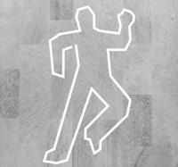 Vloersticker crime scene
