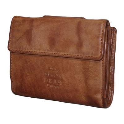 Bear Design Dames Portemonnee Jill Cognac