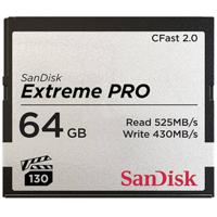 SanDisk Extreme Pro 2.0 CFast-kaart 64 GB - thumbnail