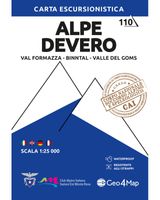 Wandelkaart 110 Alpe Devero | Geo4Map - thumbnail