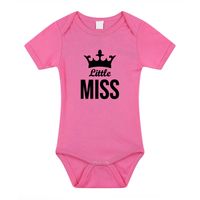 Little miss cadeau baby rompertje roze meisjes