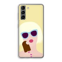 Ice cream: Samsung Galaxy S21 Transparant Hoesje
