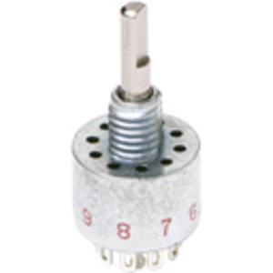 C & K Switches MB03S1NZQF Draaischakelaar 125 V, 28 V/DC 250 mA Schakelposities 3 IP67 1 stuk(s)