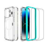 iPhone 14 Pro Classic Hybrid Protection Bundle Clear