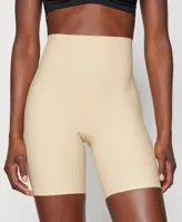 Naadloze hoge dames boxershort met lange pijpjes - Seamless - Korte legging - Broekje voor onder jurk